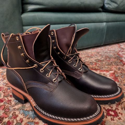 Nicks Urban Logger in Horween Brown Waxed Flesh