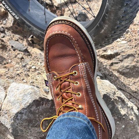 Thorogood American Heritage 6" Moc Toe in Tobacco Gladiator Oil-Tanned