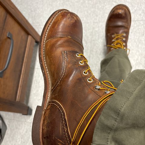 Red Wing Iron Ranger in S.B. Foot Copper Rough and Tough