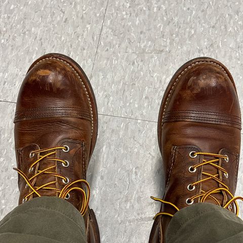 Red Wing Iron Ranger in S.B. Foot Copper Rough and Tough