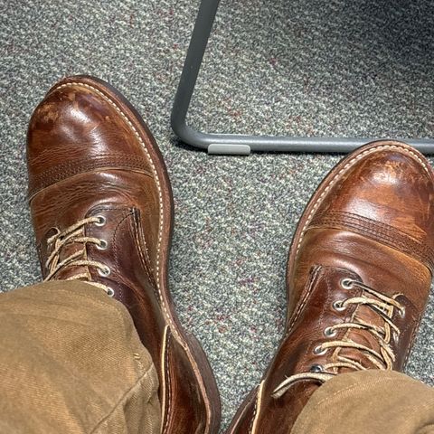 Red Wing Iron Ranger in S.B. Foot Copper Rough and Tough