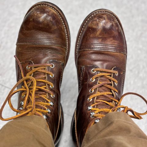 Red Wing Iron Ranger in S.B. Foot Copper Rough and Tough