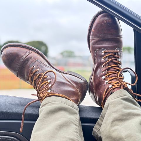 Red Wing Iron Ranger in S.B. Foot Copper Rough and Tough