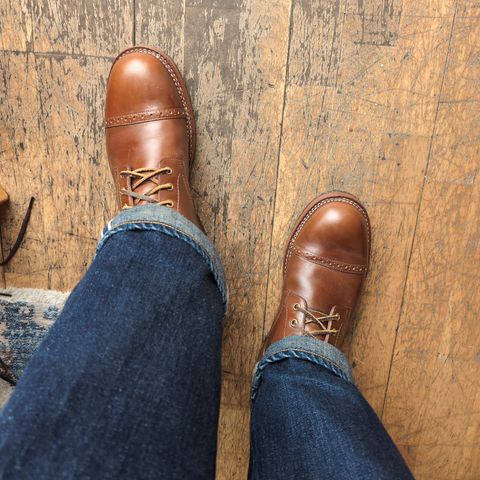 BLKBRD Blkbrd Shoemaker/Luchador-Z Service Boot in Maryam Toscanello Horsebutt