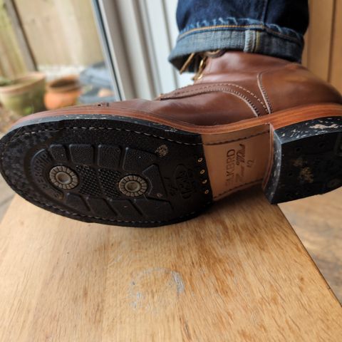 BLKBRD Blkbrd Shoemaker/Luchador-Z Service Boot in Maryam Toscanello Horsebutt