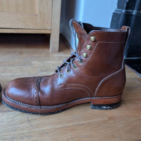 BLKBRD Blkbrd Shoemaker/Luchador-Z Service Boot in Maryam Toscanello Horsebutt