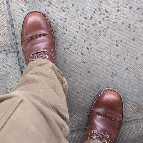 BLKBRD Blkbrd Shoemaker/Luchador-Z Service Boot in Maryam Toscanello Horsebutt