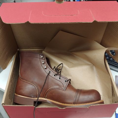 Red Wing Iron Ranger in S.B. Foot Amber Harness