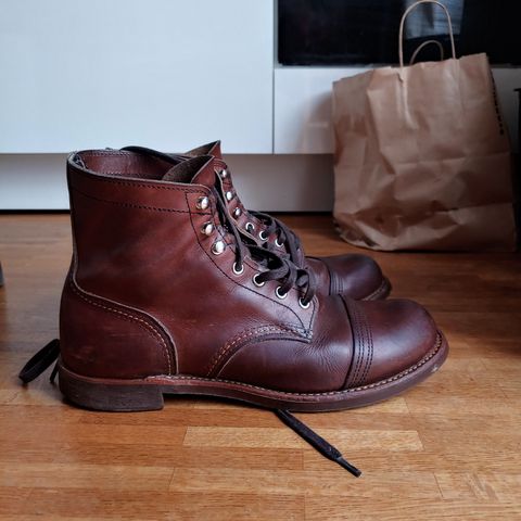 Red Wing Iron Ranger in S.B. Foot Amber Harness