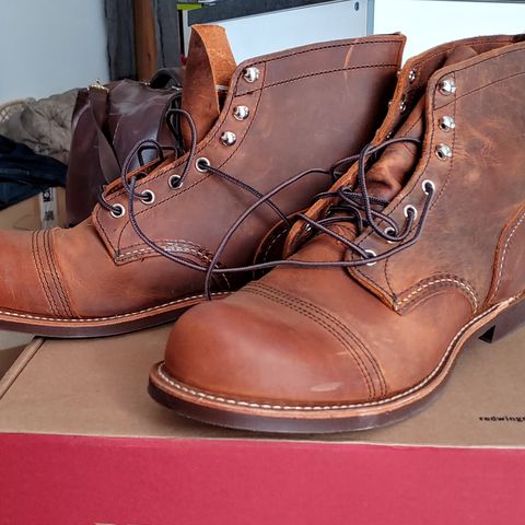 Red Wing Iron Ranger in S.B. Foot Copper Rough and Tough