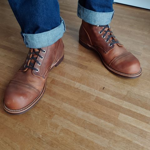 Red Wing Iron Ranger in S.B. Foot Copper Rough and Tough