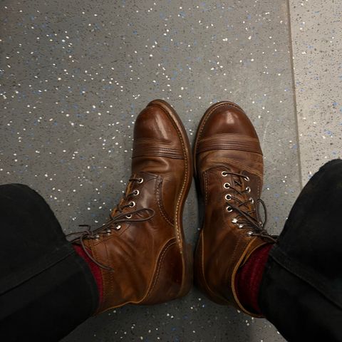 View photo of Red Wing Iron Ranger in S.B. Foot Copper Rough and Tough