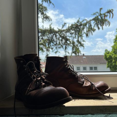 View photo of Red Wing Iron Ranger in S.B. Foot Copper Rough and Tough