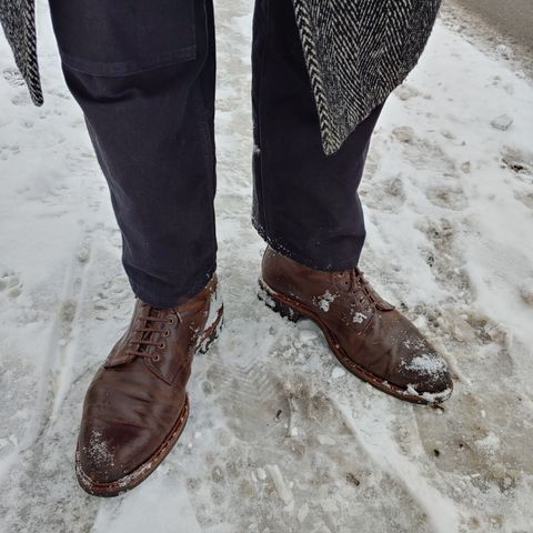 Search result thumbnail of Meermin Service Boot in Rust Waxy Calf