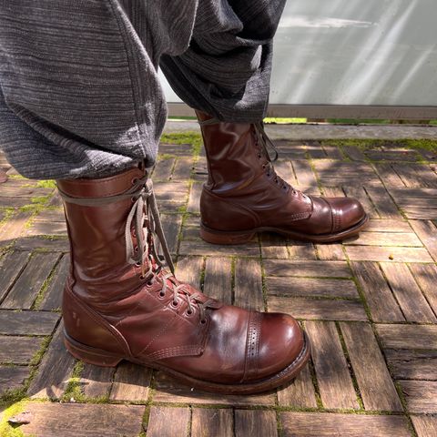 View photo of Corcoran CV1511 in Performance "Spit Shine-able" leather