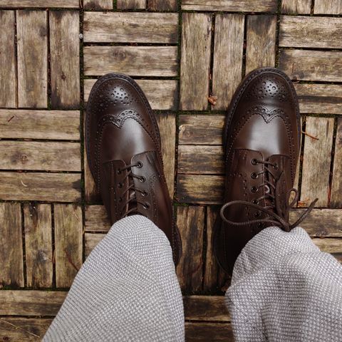 Tricker's Stow Country Boot in Espresso Burnished Calf