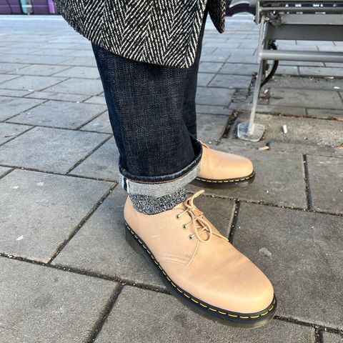 View photo of Dr. Martens 1461 in Carrara Baige