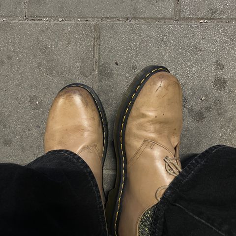 Dr. Martens 1461 in Carrara Baige