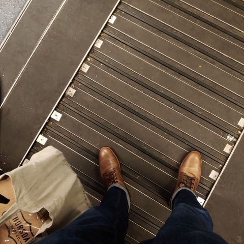 Thursday President in Horween Natural Chromexcel