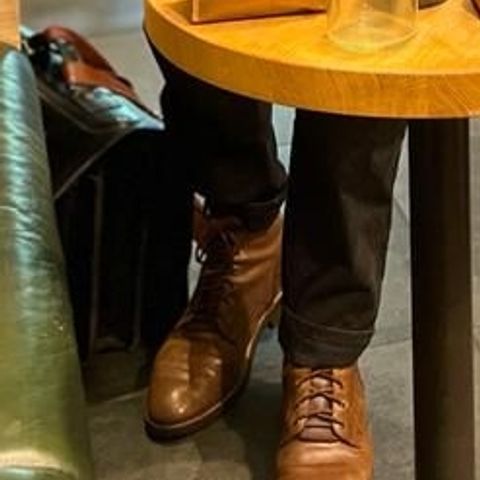 Thursday President in Horween Natural Chromexcel