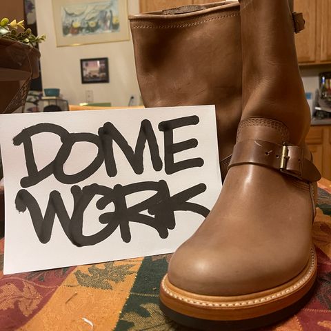 John Lofgren Wabash Engineer Boots in Natural