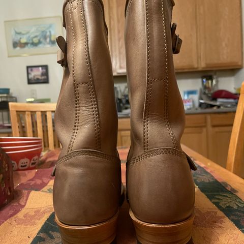John Lofgren Wabash Engineer Boots in Natural