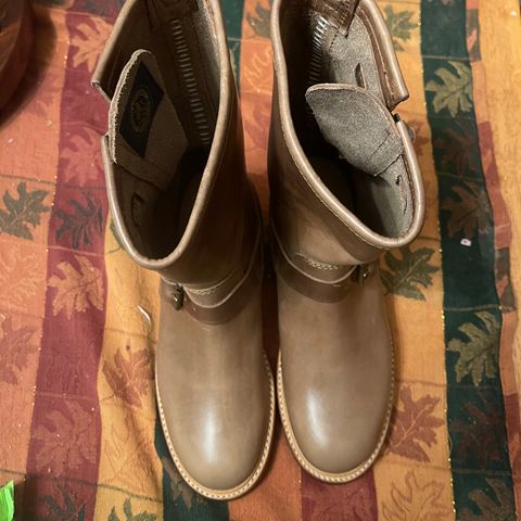 John Lofgren Wabash Engineer Boots in Natural