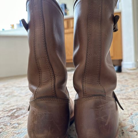 John Lofgren Wabash Engineer Boots in Natural