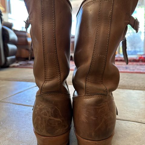 John Lofgren Wabash Engineer Boots in Natural
