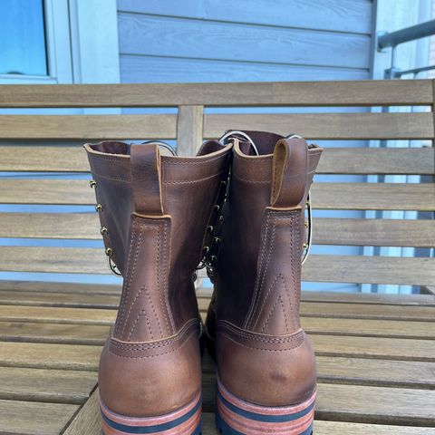 Nicks Overlander in Horween Orange Predator
