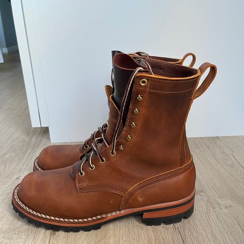 View photo of Nicks Overlander in Horween Orange Predator