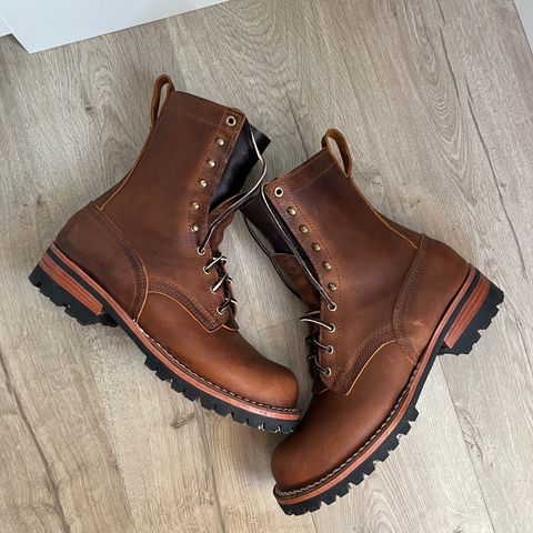 View photo of Nicks Overlander in Horween Orange Predator