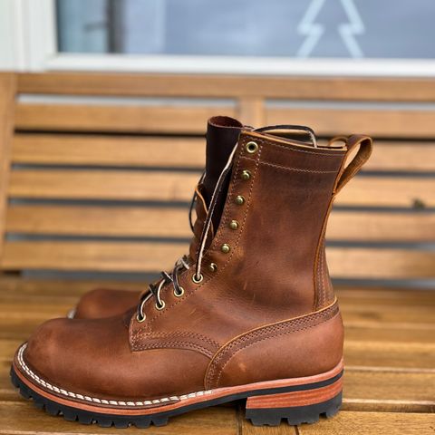 View photo of Nicks Overlander in Horween Orange Predator