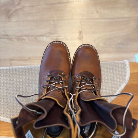 View photo of Nicks Overlander in Horween Orange Predator