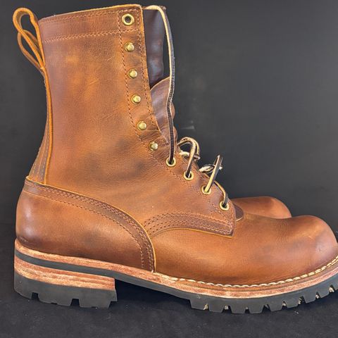 View photo of Nicks Overlander in Horween Orange Predator