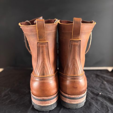 Nicks Overlander in Horween Orange Predator