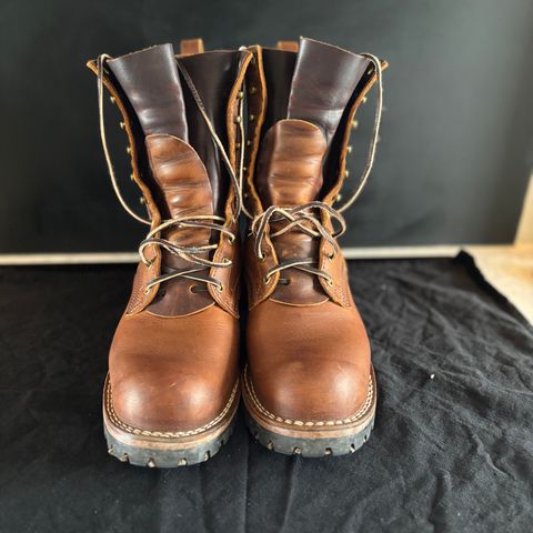 Nicks Overlander in Horween Orange Predator
