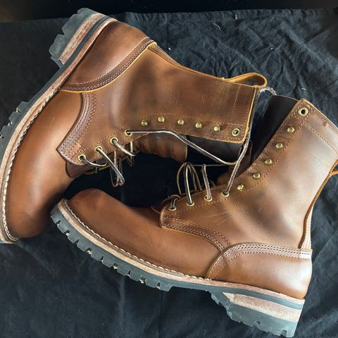 Nicks Overlander in Horween Orange Predator
