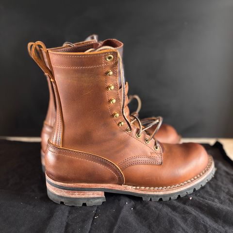 Nicks Overlander in Horween Orange Predator