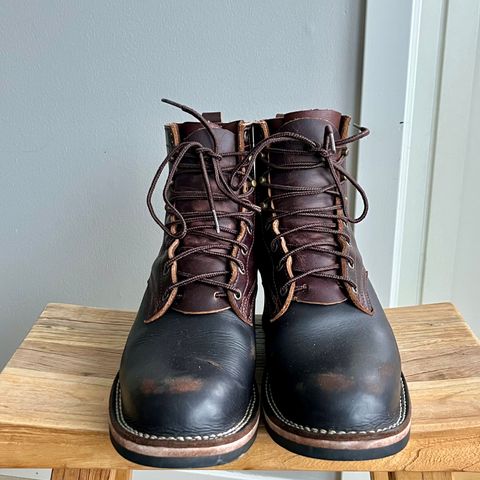 View photo of Frank's Boots Wilshire in Seidel Mocha Oil Tan