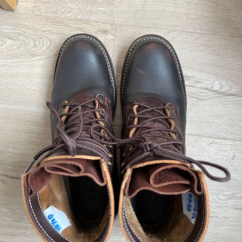 View photo of Frank's Boots Wilshire in Seidel Mocha Oil Tan