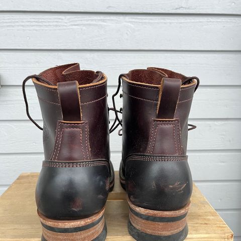 View photo of Frank's Boots Wilshire in Seidel Mocha Oil Tan