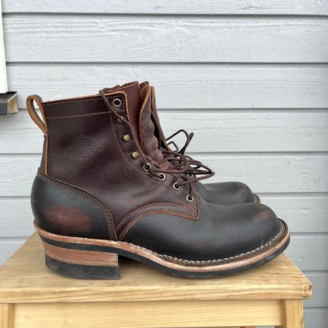 View photo of Frank's Boots Wilshire in Seidel Mocha Oil Tan