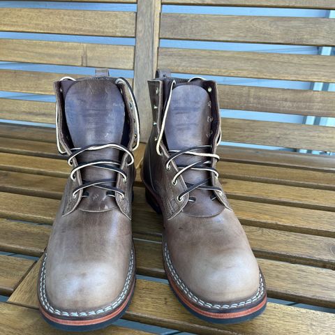 Nicks MTO in Horween Natural Chromexcel