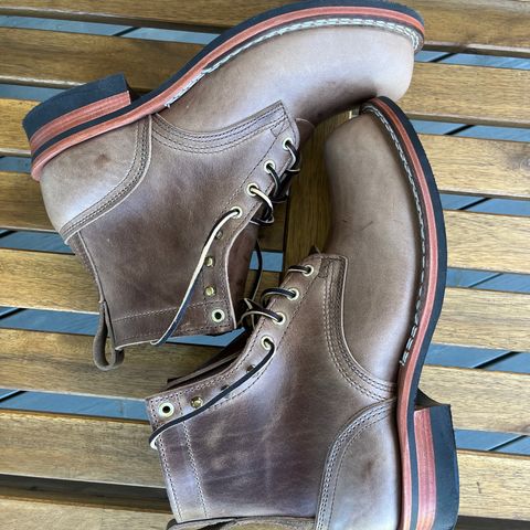 Nicks MTO in Horween Natural Chromexcel