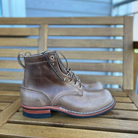 Nicks MTO in Horween Natural Chromexcel