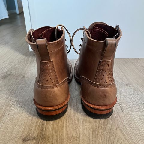 Nicks MTO in Horween Natural Chromexcel
