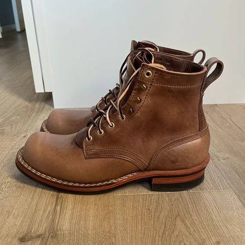 Nicks MTO in Horween Natural Chromexcel