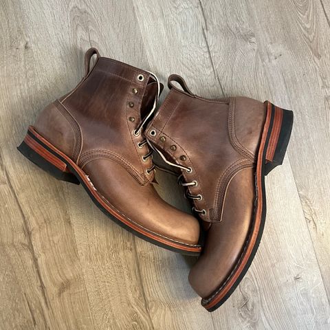 Nicks MTO in Horween Natural Chromexcel