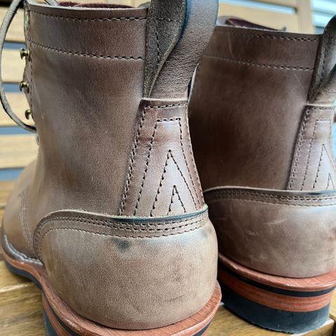 Nicks MTO in Horween Natural Chromexcel
